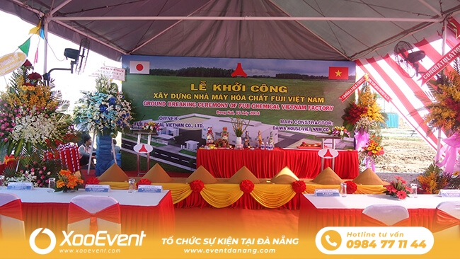 Kịch bản chương trình lễ khởi công xây dựng chuẩn nhất bạn nên biết 2 kịch bản chương trình lễ khởi công xây dựng