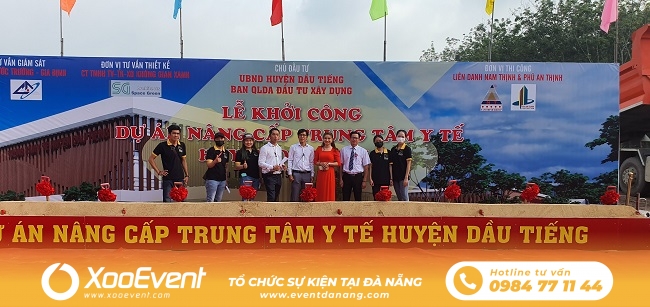 khởi công nâng cấp TTYT huyện Dầu Tiếng