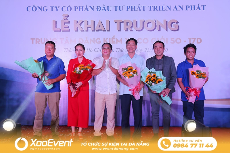 Tưng bừng Khai Trương Trung Tâm đăng kiểm xe cơ giới 50 – 17D 6 lễ khai trương trung tâm